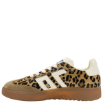 Back 70 Boston P in Leopard Cuoio Milk Sneakers
