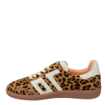 Back 70 Cloud in Leopard Camel White Sneakers