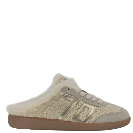 Back 70 Easter FL Butter Gold Backless Sneakers