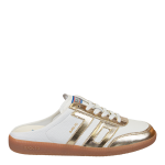 Back 70 Easter Metallic Gold Backless Sneakers