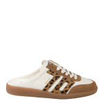 Back 70 Easter White Leopard Backless Sneakers