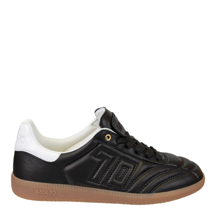 Back 70 Fluffy Black Sneakers