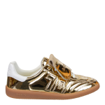 Back 70 Fluffy Gold Sneakers