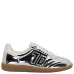 Back 70 Fluffy Silver Sneakers