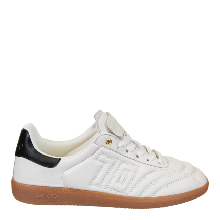 Back 70 Fluffy White Sneakers