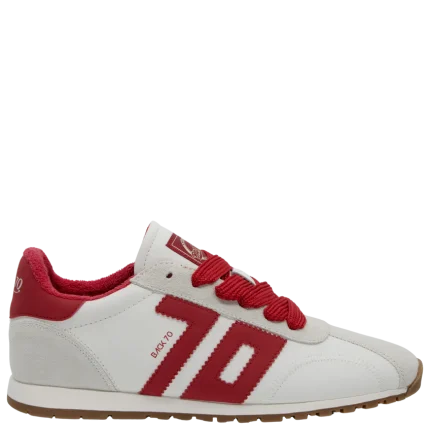 Back 70 Asian Red Sneakers