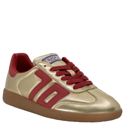 Back 70 Cloud Gold Red Sneakers