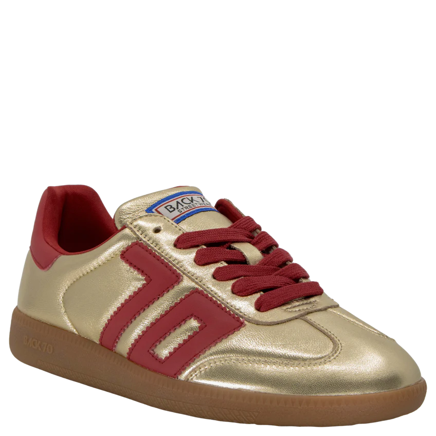 Back 70 Cloud Gold Red Sneakers Back 70 Cloud Gold Red Sneakers