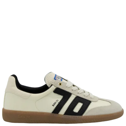 Back 70 Ghost Beige Black Sneakers