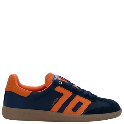 Back 70 Ghost Navy Orange Sneakers