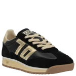 Back 70 Jogger Black Gold Sneakers